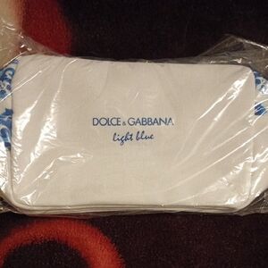 Dolce & Gabbana White and Blue Bag